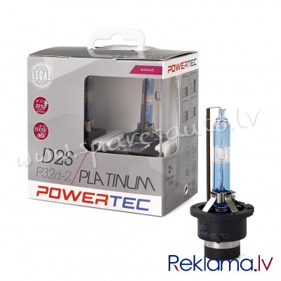 PTZPTD2S-DUO - D2S Powertec Platinum +130% D2S DUO 2pc - Ksenona Spuldzite D Sērija - UNSORTED XENON Рига - изображение 1