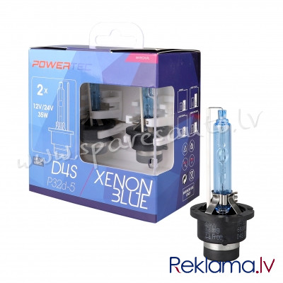 PTZXBD4S-DUO - D4S Powertec Xenon Blue D4S DUO 2pc - Ksenona Spuldzite D Sērija - UNSORTED XENON BUL Рига - изображение 1