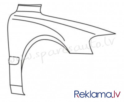 PVV10013AR - OE 30796493 ; 9187959; 9187959-3 fit for many Volvo R - Spārns - VOLVO S60  RS/P24 (200 Rīga - foto 1
