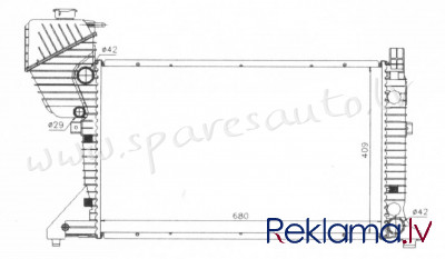 RA62519A - 'OEM: 9015003600' MT - Radiators - MERCEDES SPRINTER (2003-2005) Рига - изображение 1
