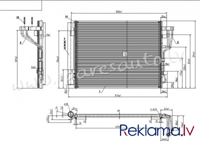 RC940007 - 'OEM: 97606-2H600' CRDI, EDA Cooling - Kondicioniera Radiators - KIA CEE D  ED (2006-2009 Rīga - foto 1