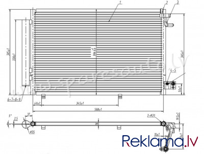 RC940108 - 'OEM: 1526277' EDA Cooling - Kondicioniera Radiators - FORD FIESTA (2013-2017) Рига - изображение 1