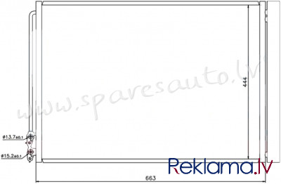 RC940110 - 'OEM: 64549248173' EDA Cooling - Kondicioniera Radiators - BMW 7  F01 (2008-2015) Рига - изображение 1