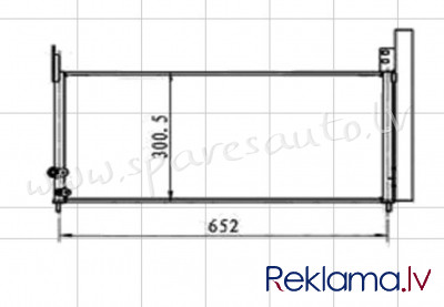 RC940175 - 'OEM: 88460-47150' EDA Cooling - Kondicioniera Radiators - TOYOTA AURIS H/B  E15 (2007-20 Рига - изображение 1