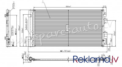 RC940259 - 'OEM: 921000294R' EDA Cooling - Kondicioniera Radiators - RENAULT SCENIC (2013-2016) Рига - изображение 1