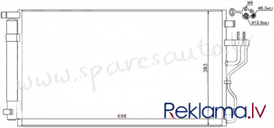 RC940351 - 'OEM: 97606-2Y500' petrol, AC +/-, EDA Cooling - Kondicioniera Radiators - KIA SPORTAGE   Rīga - foto 1