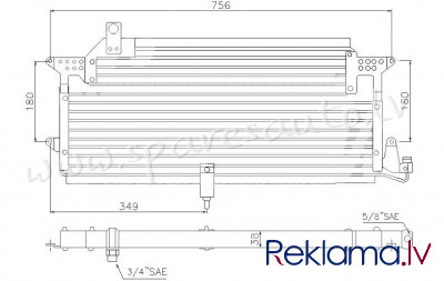 RC94328 - 'OEM: 357820413B' EDA Cooling - Kondicioniera Radiators - VW PASSAT  B4 (1993-1996) Рига - изображение 1