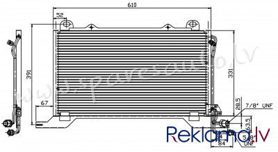 RC94425 - 'OEM: 2108300370' EDA Cooling - Kondicioniera Radiators - MERCEDES E-KL W210 (1999-2002) Рига - изображение 1