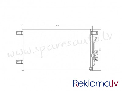 RC94497 - 'OEM: MR360415' EDA Cooling - Kondicioniera Radiators - MITSUBISHI PAJERO/MONTERO SPORT (2 Рига - изображение 1