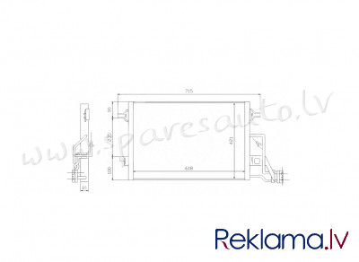 RC94592 - 'OEM: 3B0260401' EDA Cooling - Kondicioniera Radiators - VW PASSAT  B5/ (2000-2005) Рига - изображение 1