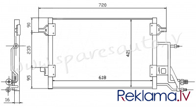 RC94593 - 'OEM: 4B0260403' EDA Cooling - Kondicioniera Radiators - AUDI A6  C5 (2001-2005) Rīga - foto 1