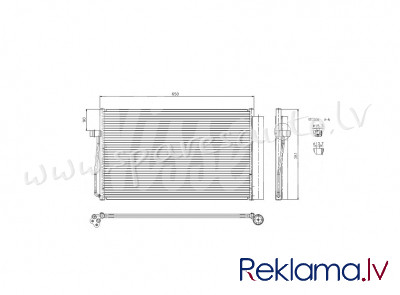 RC94679 - 'OEM: 64508379885' EDA Cooling - Kondicioniera Radiators - BMW 7  E65/E66 (2001-2004) Рига - изображение 1