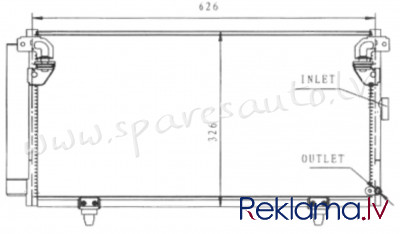 RC94886 - 'OEM: 73210AG000' DPI 3314, EDA Cooling - Kondicioniera Radiators - SUBARU OUTBACK  BP (20 Рига - изображение 1