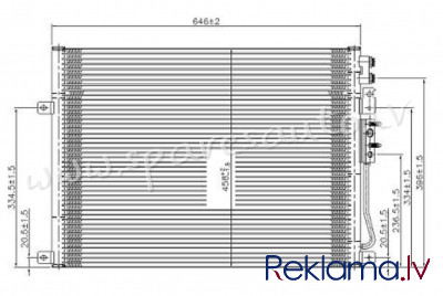 RC94931 - 'OEM: 55116928AA' EDA Cooling - Kondicioniera Radiators - JEEP GRAND CHEROKEE (2005-2010) Рига - изображение 1
