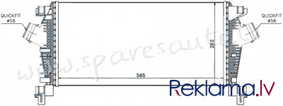 RI96556 - 'OEM: 1302 144' 1.3CDTI, 1.4T, 1.6T, 1.7CDTI - Interkūleris - OPEL CASCADA (2013-2019) Rīga - foto 1