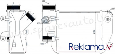 RI96576 - 'OEM: 4F0.145.805 E' 2.7TDI, 3.0TDI, Left side, EDA Cooling - Interkūleris - AUDI A6  C6 ( Rīga - foto 1