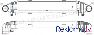 RI96596 - 'OEM: 204 500 05 00' 180/200/200CDI/220CDI, EDA Cooling - Interkūleris - MERCEDES E-KL W21 Рига - изображение 1