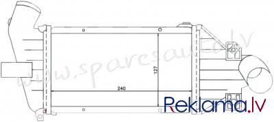 RI96863 - 'OEM: 09129353' 1.7L, TD, EDA Cooling - Interkūleris - OPEL ZAFIRA  A (1999-2005) Rīga - foto 1