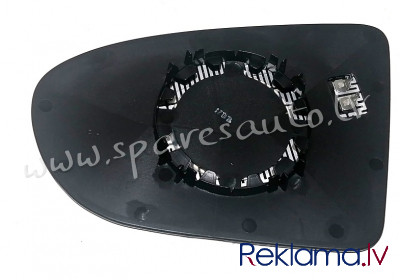 SDSM1010ER - heated, convex, chrome R - Spoguļa Stikls Ar Pamatni - NISSAN QASHQAI (2007-2010) Рига - изображение 1