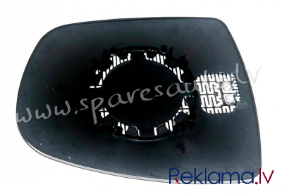 SRNM1018VR - heated, convex, chrome, upper R - Spoguļa Stikls Ar Pamatni - RENAULT TRAFIC (2002-2006 Рига - изображение 1