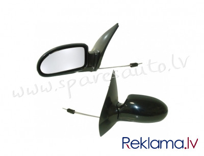 VFDM1004AL - 'OEM: 1077619' EDA PARTS, mechanical, chromed glass, CONVEX L - Sānskata Spogulis - FOR Рига - изображение 1