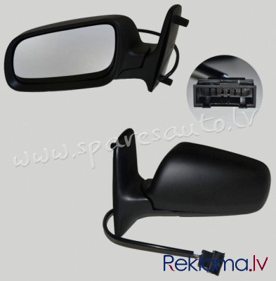 VVWM1024EL - 'OEM: 7M0857527' View max, VW SHARAN (04.00-10.03), electric, heated, chromed glass, AS Rīga - foto 1