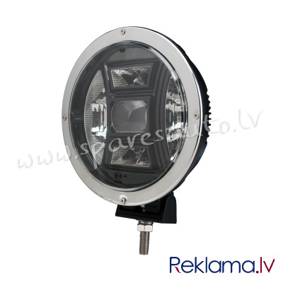 WLC107 - Driving Light - Side Bracket - Round Chrome. CREE 70W 9" 2nd GEN. - Braukšanas Gaisma - UNS Рига - изображение 1