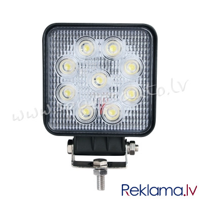 WLO12 - Work Light - Square 27W Flood - Darba Gaismas Lukturis - UNSORTED WORK LAMPS Rīga - foto 1