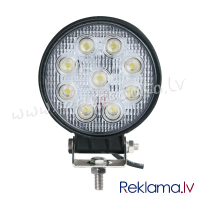 WLO14 - Work Light - Round 27W Flood - Darba Gaismas Lukturis - UNSORTED WORK LAMPS Рига - изображение 1