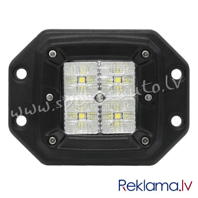 WLO41 - Work Light - Performance Series - Square 4x5W LED 20W 10-32V Flood - Darba Gaismas Lukturis  Рига - изображение 1