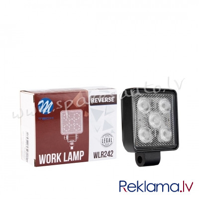 WLR242 - Work Light - Square 5x1.5W LED 7.5W 10-32V Flood - Darba Gaismas Lukturis - UNSORTED WORK L Rīga - foto 1