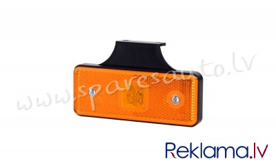 WMLHOR161 - HORPOL LED marker light - HOR42 LD161 orange with reflector. hanging 12/24V ECE - Papild Rīga - foto 1