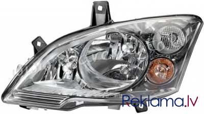 ZBZ111037L - 'OEM: 639 820 18 61' Hella, with motor for headlamp levelling, with fog light, H7/H7/H7 Rīga - foto 1