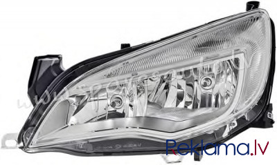 ZOP111143L - 'OEM: 13253646' Hella, (09-12), with motor for headlamp levelling, Chrome, H7/H7, W21/5 Rīga - foto 1