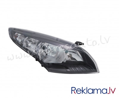 ZRN1178BL - OEM: 260602545R' TYC, with motor for headlamp levelling, Black, ECE L - Priekšējais Lukt Рига - изображение 1