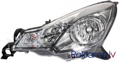 ZCT111080L - 'OEM: 6208S9' VARROC(VISTEON), with motor for headlamp levelling, Black, H7/H1, ECE, wi Рига - изображение 1