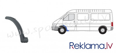 PFD77009EL - 'OEM: 1641412' rear part L - Priekšējā Spārna Arka - FORD TRANSIT (1994-2000) Rīga - foto 1