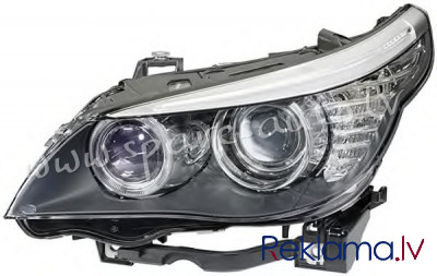 ZBM111007L - 'OEM: 63127177751' Hella, (07-10), with motor for headlamp levelling, Bi-Xenon, D1S, H8 Rīga - foto 1