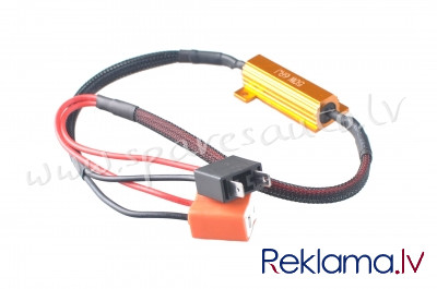 RE005 - 1pc. Resistor H7 LED Warning Canceller 50W/6ohm - Elektrība - UNSORTED LED SET Рига - изображение 1