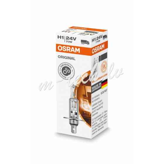 O124V - Halogen OSRAM Orginal 64155 P14.5s 24V 70W H1 Рига