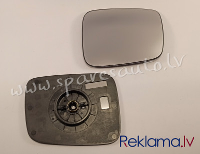 956655-M - OE: 701857522L convex, chrom, only for meh. Mirror R - Spoguļa Stikls Ar Pamatni - VW TRA Рига - изображение 1