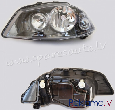 ZST1112L - 'OEM: 6L1941029' TYC, (02-06), without motor for headlamp levelling, double, Black, ECE L Рига - изображение 1