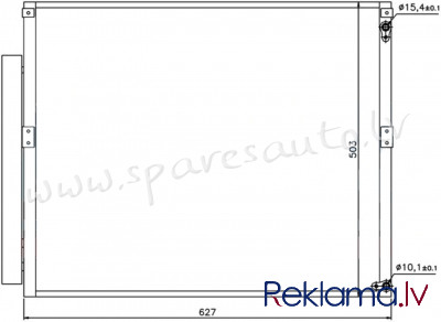 RC94919 - 'OEM: 8846135150' EDA\\\Cooling - Kondicioniera Radiators - TOYOTA LAND CRUISER FJ120 (200 Rīga - foto 1