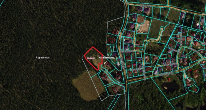 Iegādei tiek piedāvāts zemesgabals privātai apbūvei Bukultos, ar kopējo platību 4533 m2. Rīga - foto 9