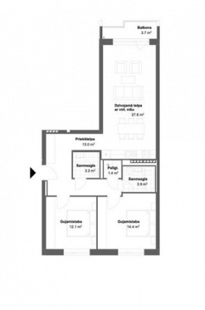 Эзерюгла - место, где природа входит в город!  О доме: Четырехкомнатная квартира с Рига - изображение 10