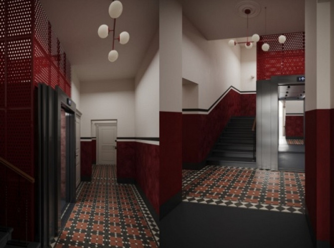 Piedāvājumā dzīvokļi Rīgas centrā. Īpašumam divas ēkas fasādes un pagalma.  Divistabu dzīvoklis ar k Рига - изображение 9