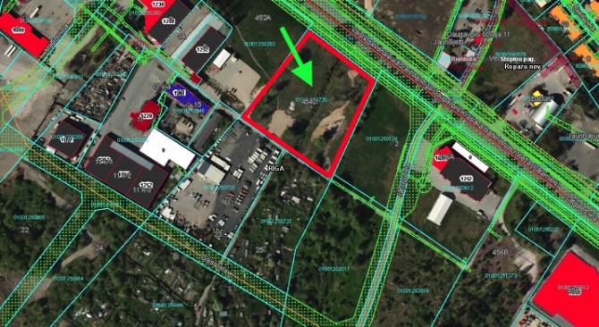 Land plot in Rumbula  along Latgales Street.  Building height: up to 6 floors Building density: up t Рижский район - изображение 10
